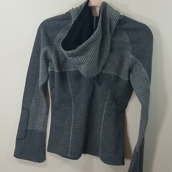 PrAna Breathe Wool Blend Quarter Zip Pullover Sweater Outdoor Hiking Climbing - Picture 6 of 10